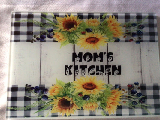 ASL Mom Kitchen Cutting Board
