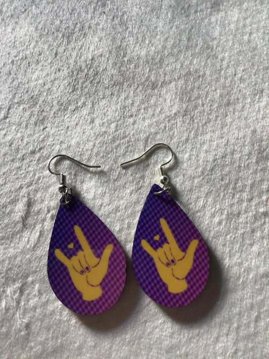 Chipwood Earrings
